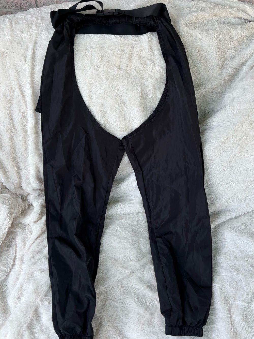 Black Convertible Sling Cargo Pants
